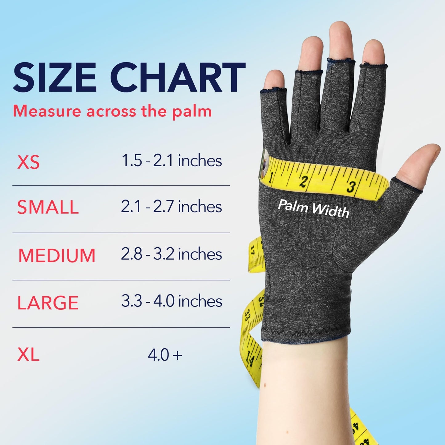 Doctor Developed Compression Gloves for Women and Men/Open-Finger Arthritis Gloves/Typing Gloves/Hand Compression Gloves for Arthritis & Carpal Tunnel, With Doctor Handbook (Grey, S)