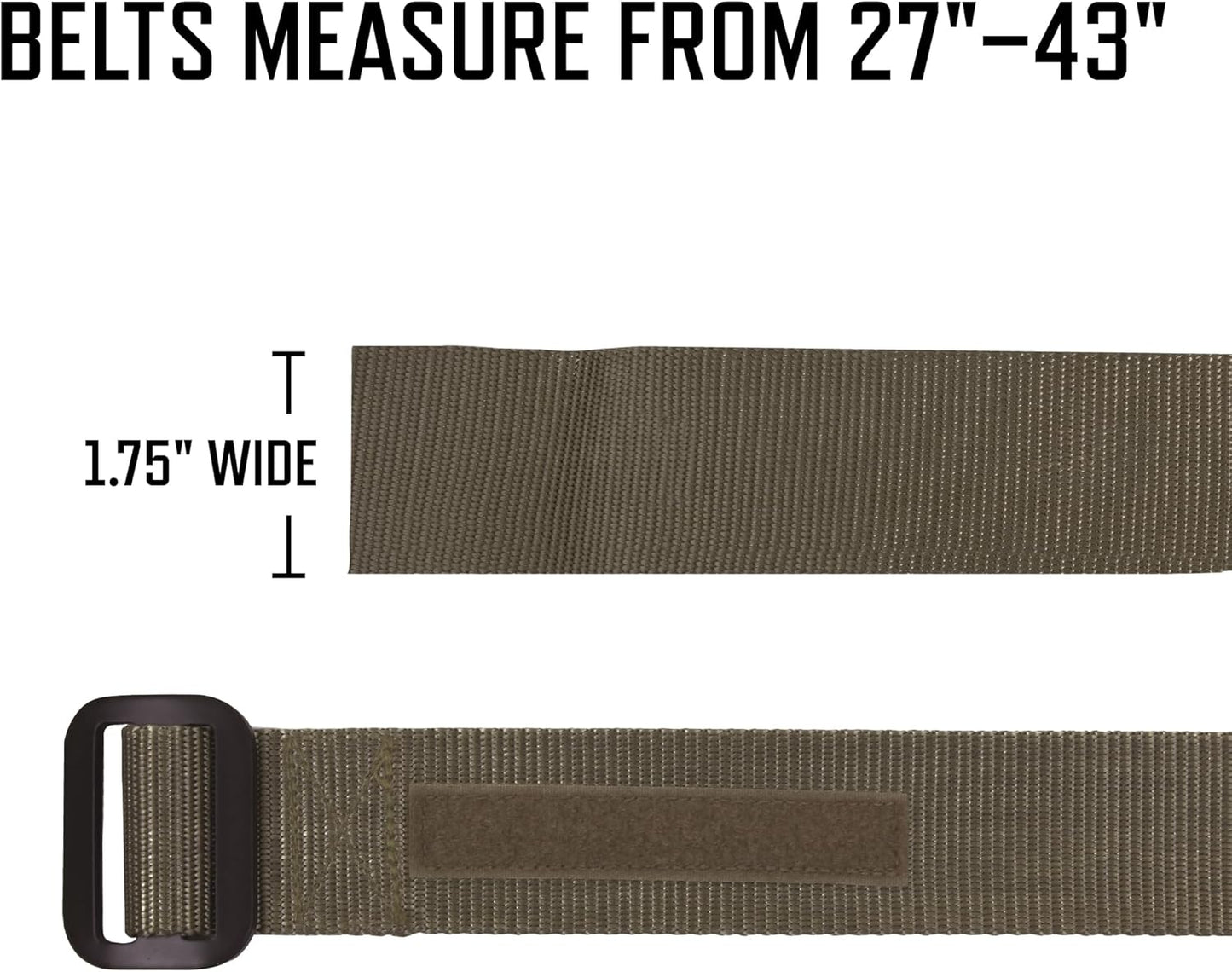 Rothco Tactical Riggers Belt - Adjustable Utility Duty Belt for Active-Duty Use | Military Style