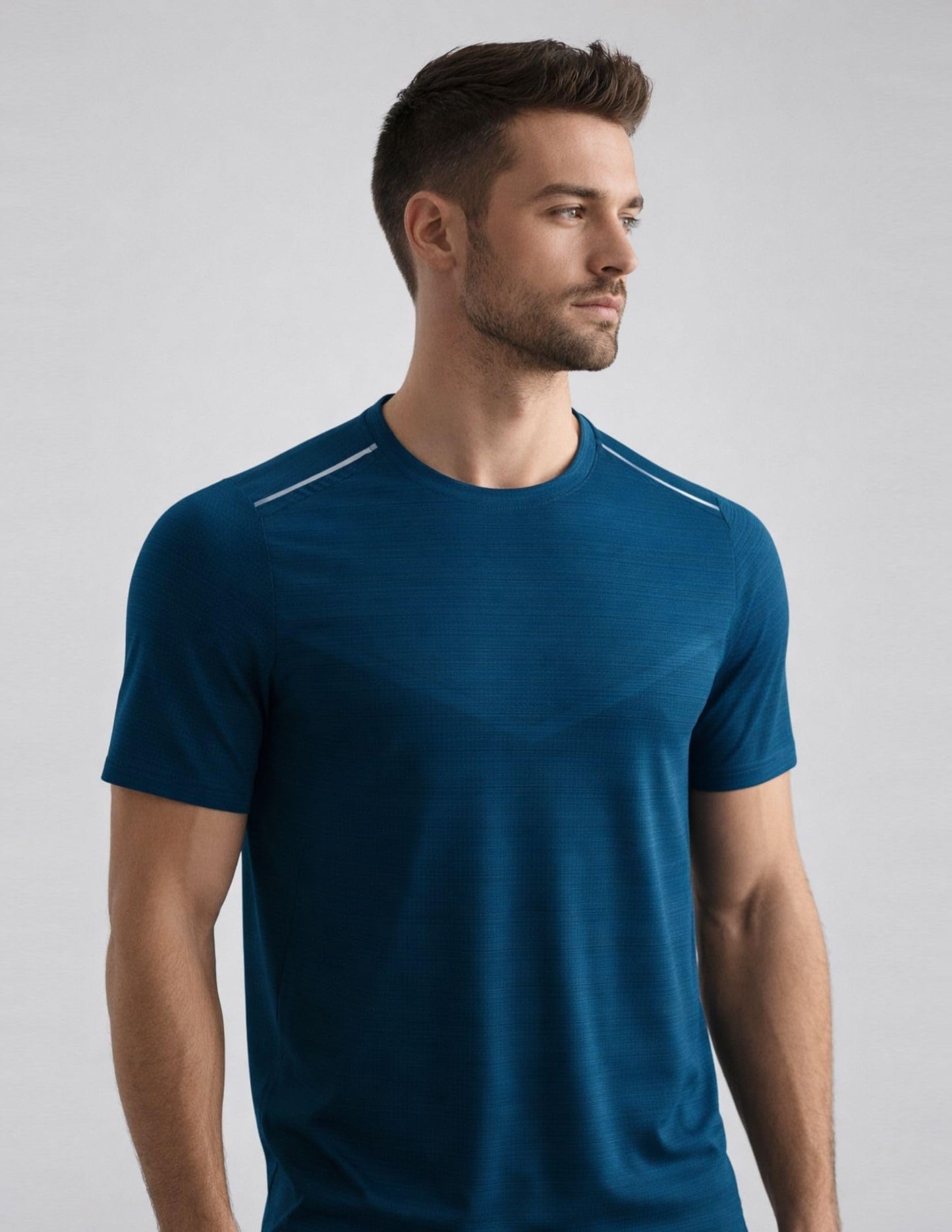 5 Pack Men’s Active Quick Dry Crew Neck T Shirts | Athletic Running Gym Workout Short Sleeve Tee Tops Bulk (Set 20, XX-Large)
