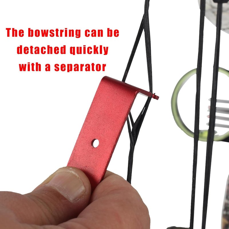 Archery Tubing Peep Sight Tool - Bow String Separator & Serving Thread for Compound Bow Hunting