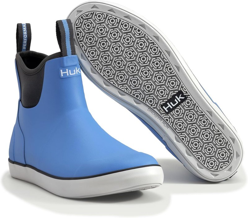 HUK Men's Rogue Wave Fishing & Deck Boot - High-Performance Waterproof Footwear