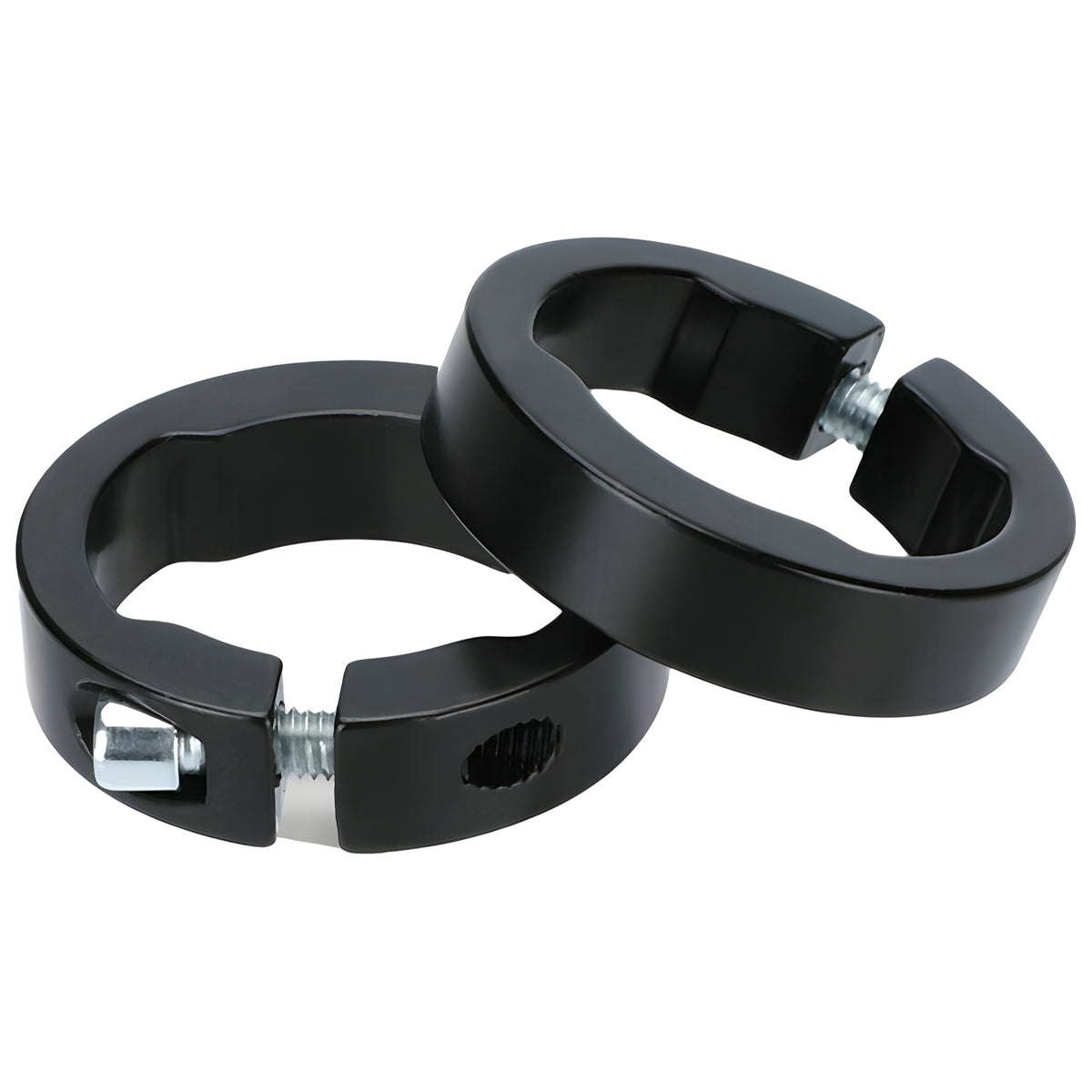 Ergonomic Bicycle Handlebar Grips with Aluminum Alloy End Plugs - Comfortable Non-Slip Fit