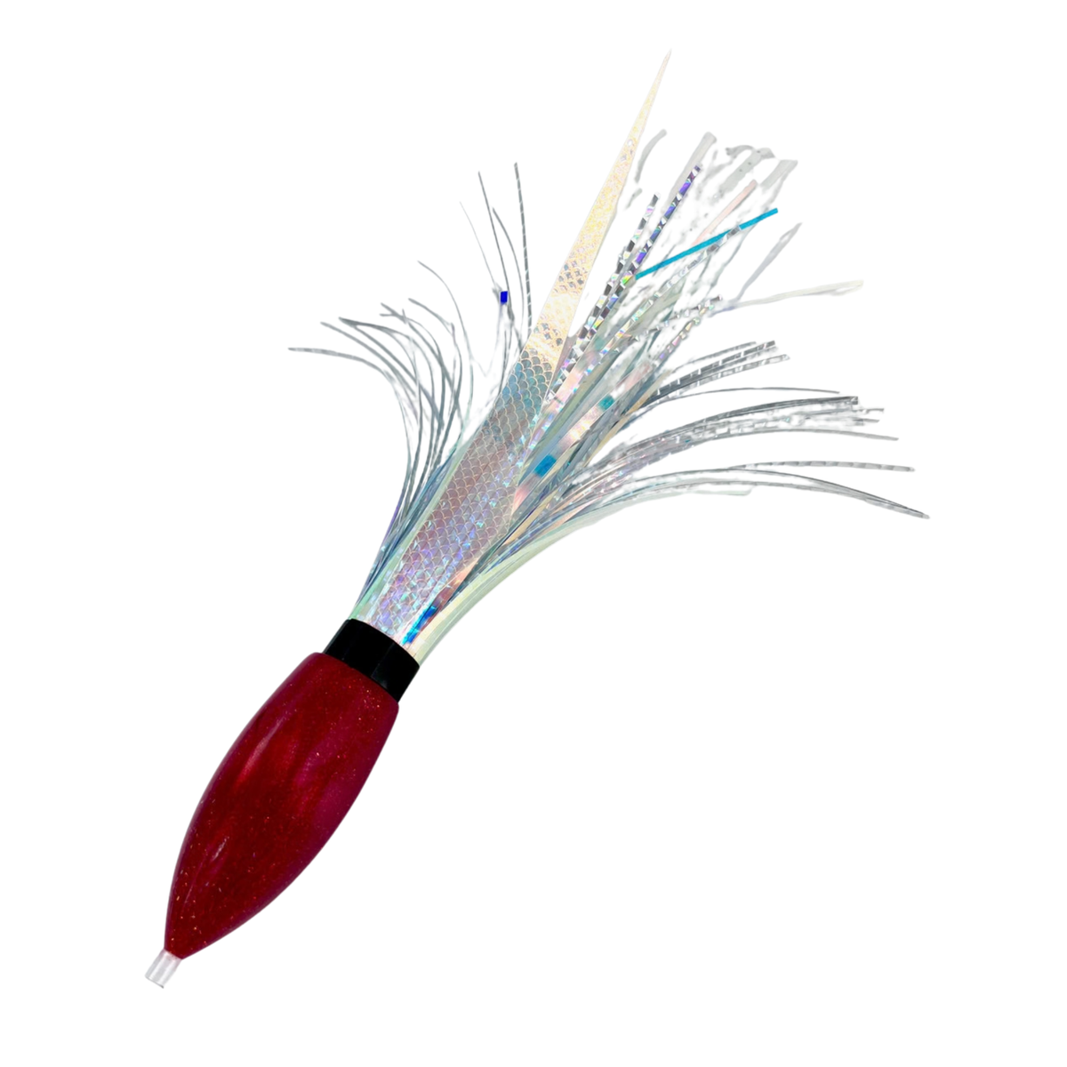 Unrigged Trolling Lure - 10-inch Fishing Lure for Tuna, Mahi & Wahoo