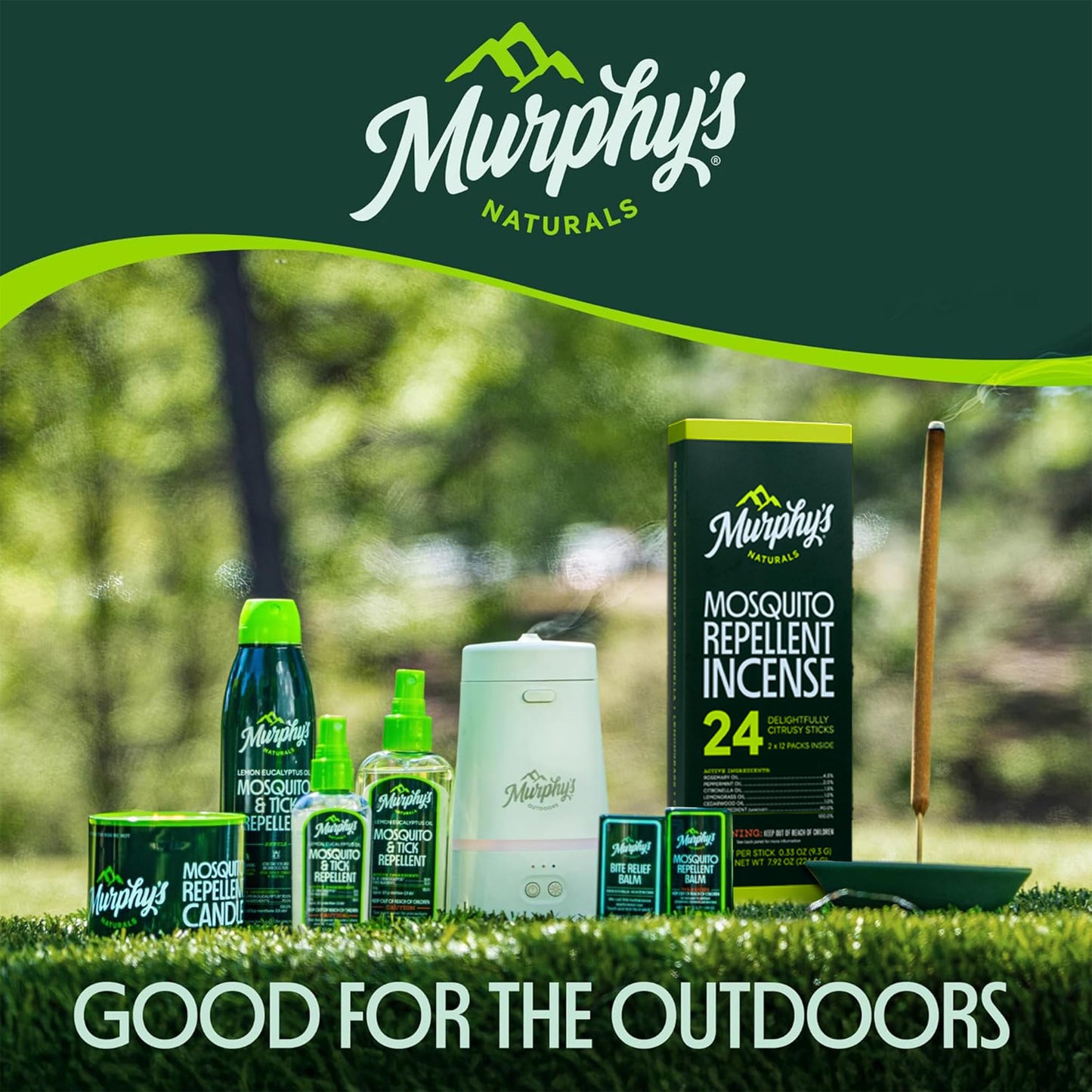 Murphy's Naturals Mosquito Repellent Balm, Plant-Based, 2 oz (Pack of 1)