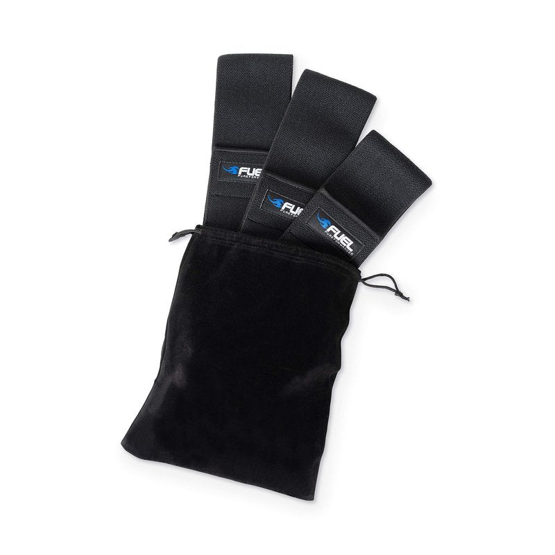 FUEL Pureformance Loop Resistance Bands, Set of 3, Black, Model Number: HHF-FLHBAND3