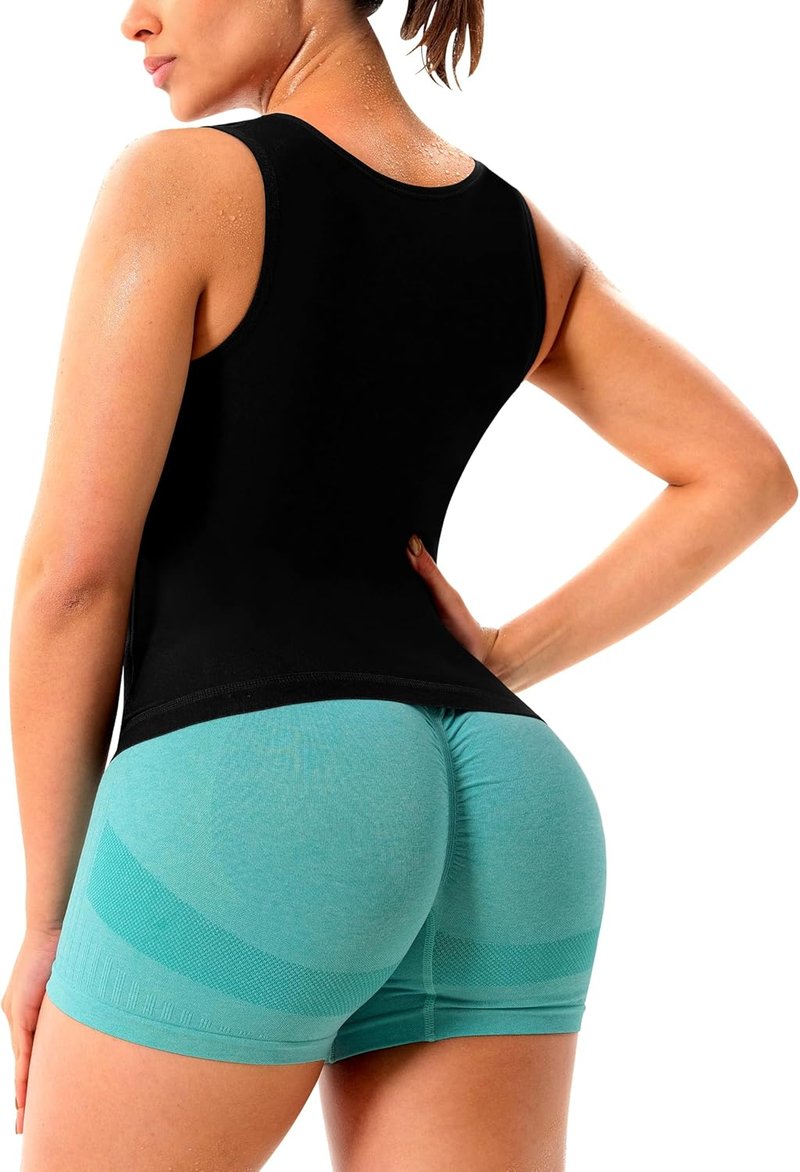 Slimming Sauna Suit for Women - Heat Trapping Sweat Vest | Adjustable Belt, Breathable Design