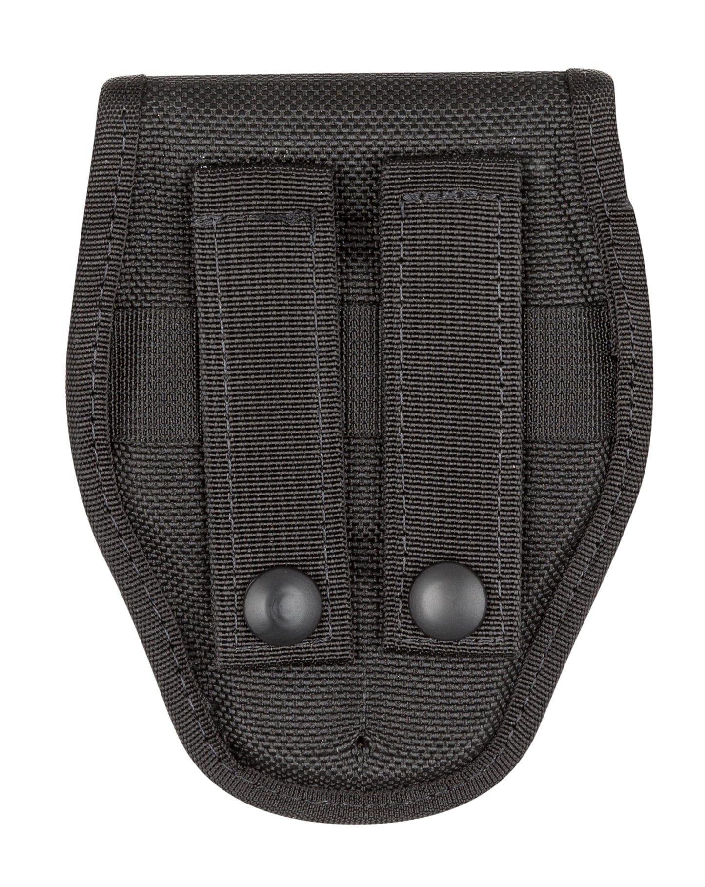 Bianchi Accumold 7300 Covered Black Handcuff Case with Hidden Snap for Duty Belt,Size 3