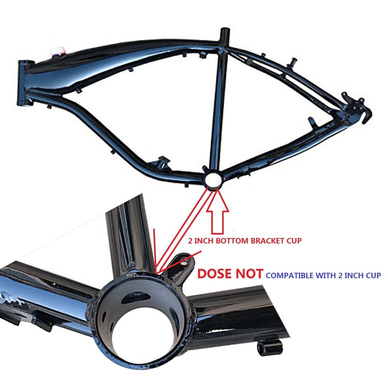 Conversion Kit Crank Set Bottom Bracket for Bicycle Bike Bottom Bracket - Gas Motorized Bicycle