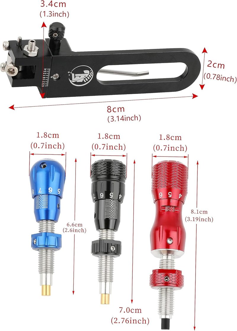 Archery Magnetic Arrow Rest - Adjustable Cushion Plunger for Recurve Bow | Right Hand
