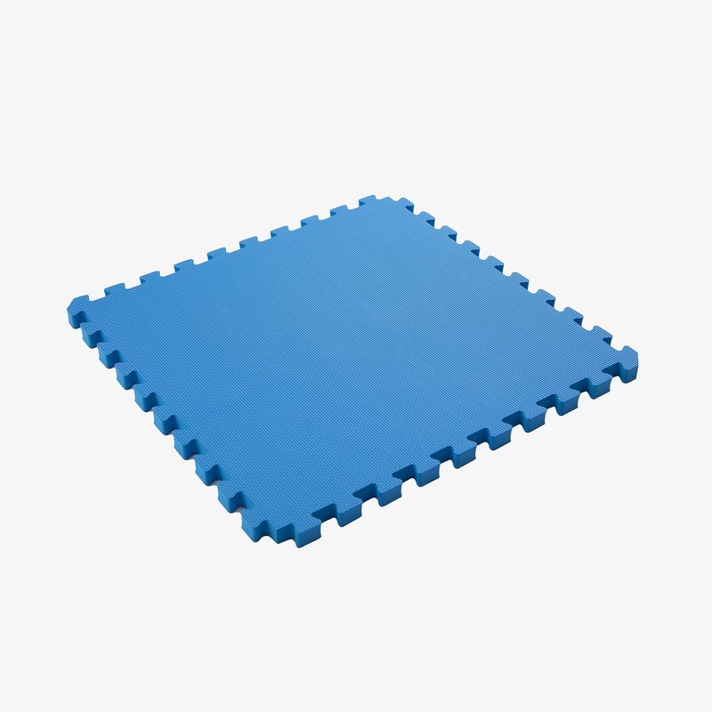 IncStores Fitness Foam Exercise, Aerobic, Playroom, Multipurpose, Flooring Mat Tiles (Blue, 1" Thick, 48 Square Feet)