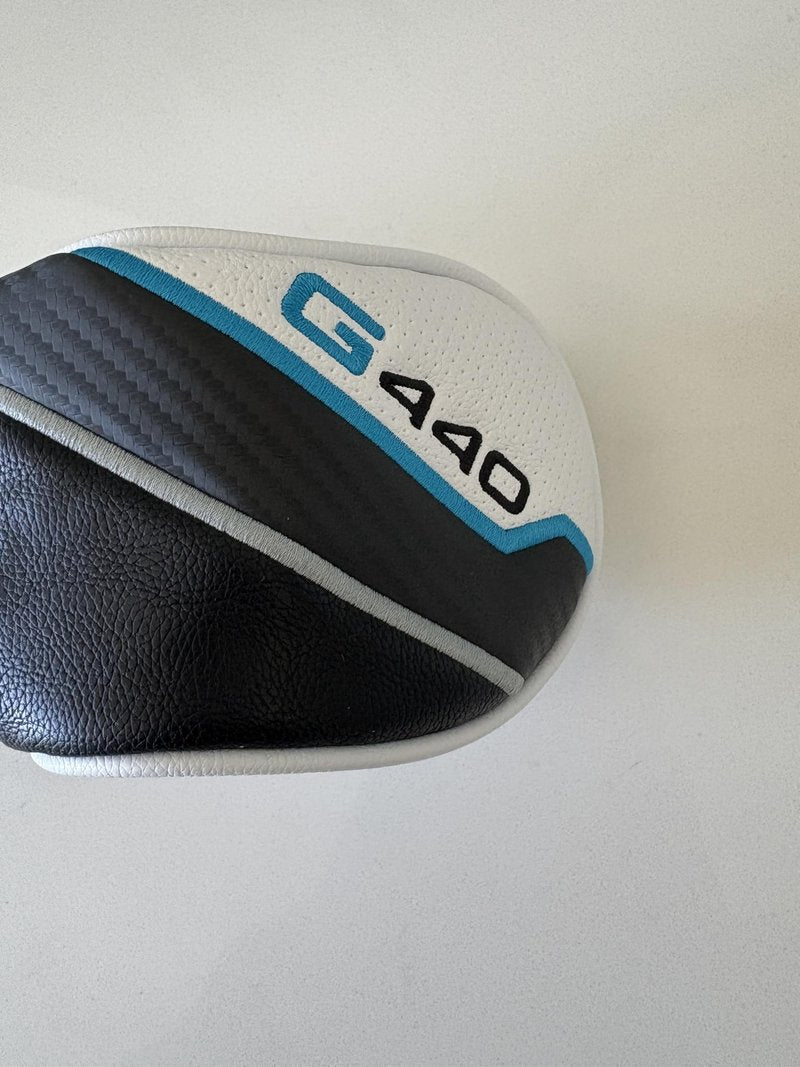 New PING G440 Black/Blue/White Wood Headcover w/Adjustable Tag # - 2025 Model