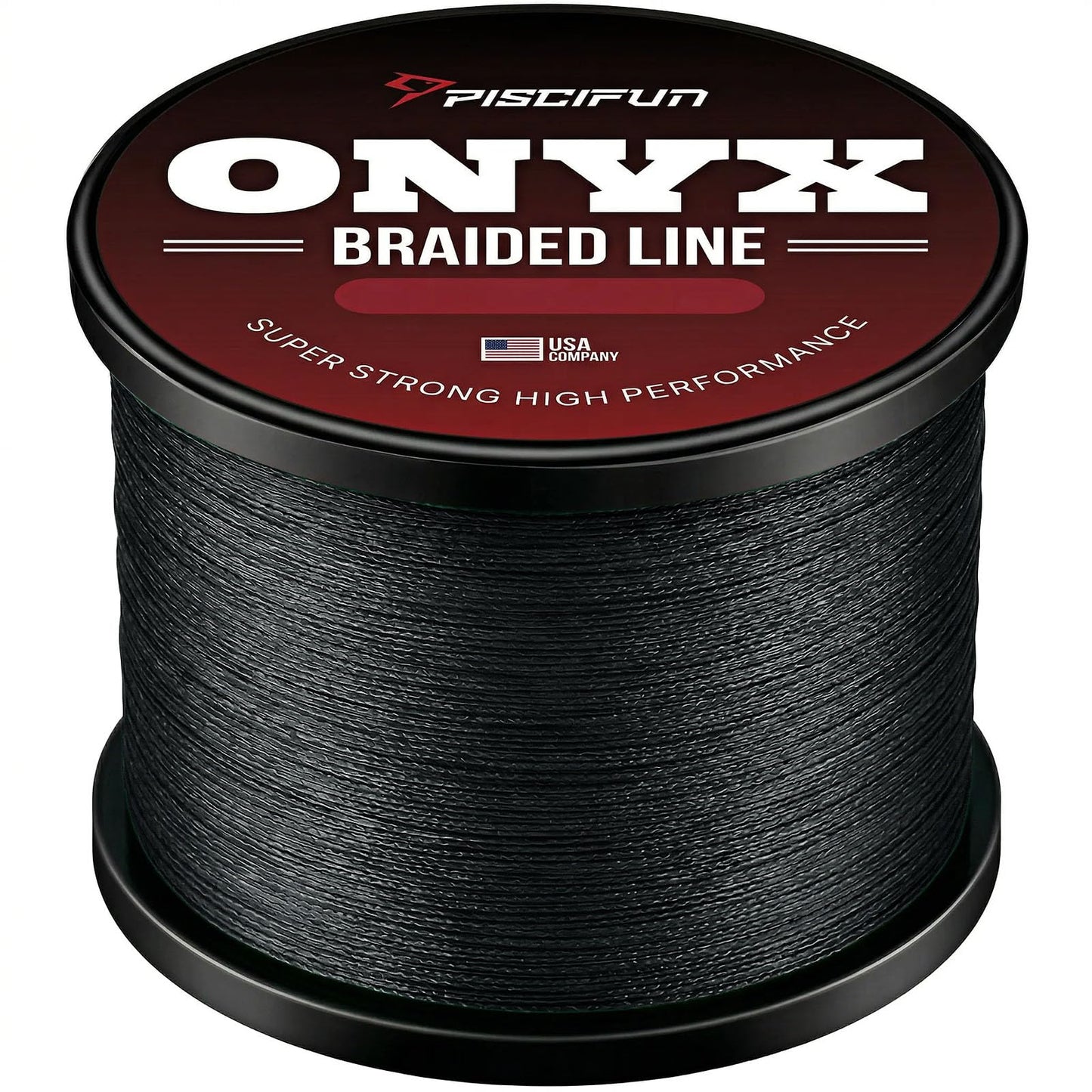 Piscifun Onyx Braided Fishing Line Advanced Superline 500Yd Braid Lines 30lb Black