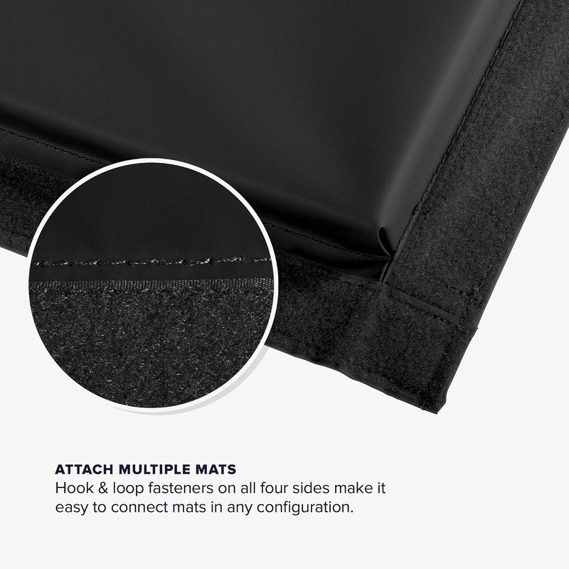 Personal Fitness Exercise Mat - 4ft x 6ft x 2in, Lightweight & Foldable | Ideal for Yoga, Pilates & Home Workouts