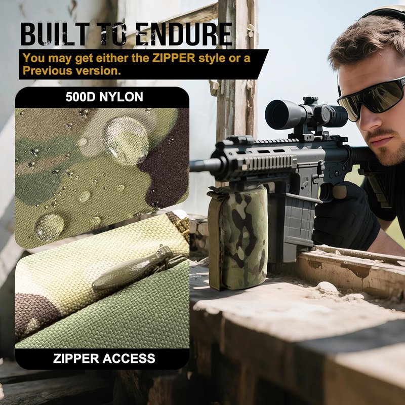 Shooting Rest Bag - Pre-Filled Front & Rear Gun Support | Outdoor Shooting & Hunting