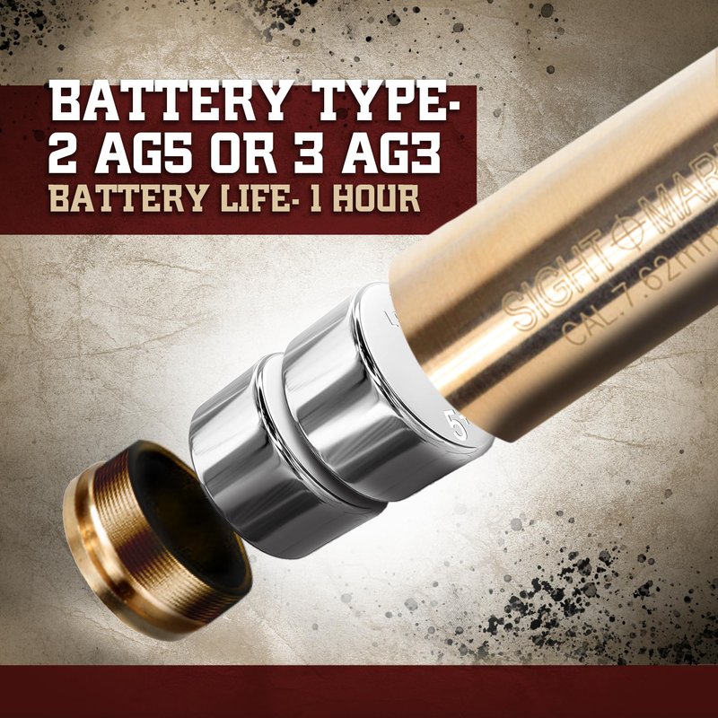 Sightmark 7.62x54R Boresight with Red Laser