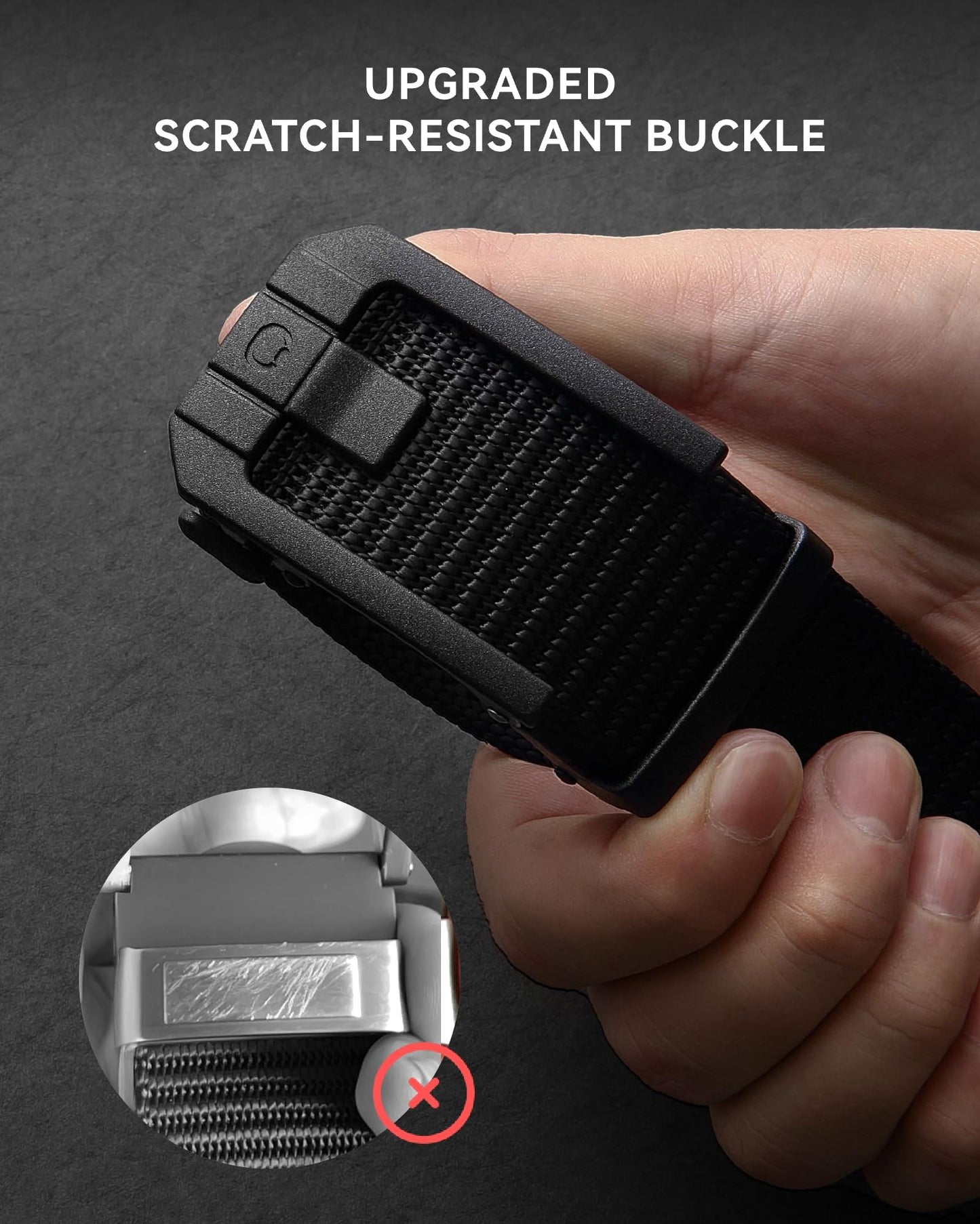CHAOREN Ratchet Tactical Belt Men – 1.5" Adjustable Nylon Web Belt – Quick Release for Work, EDC, Outdoor Use