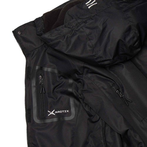 Arctix Women's Standard Insulated Quilted Lining Waterproof Taped Peak Performance Ski Snowboard Jacket, Black, X-Small