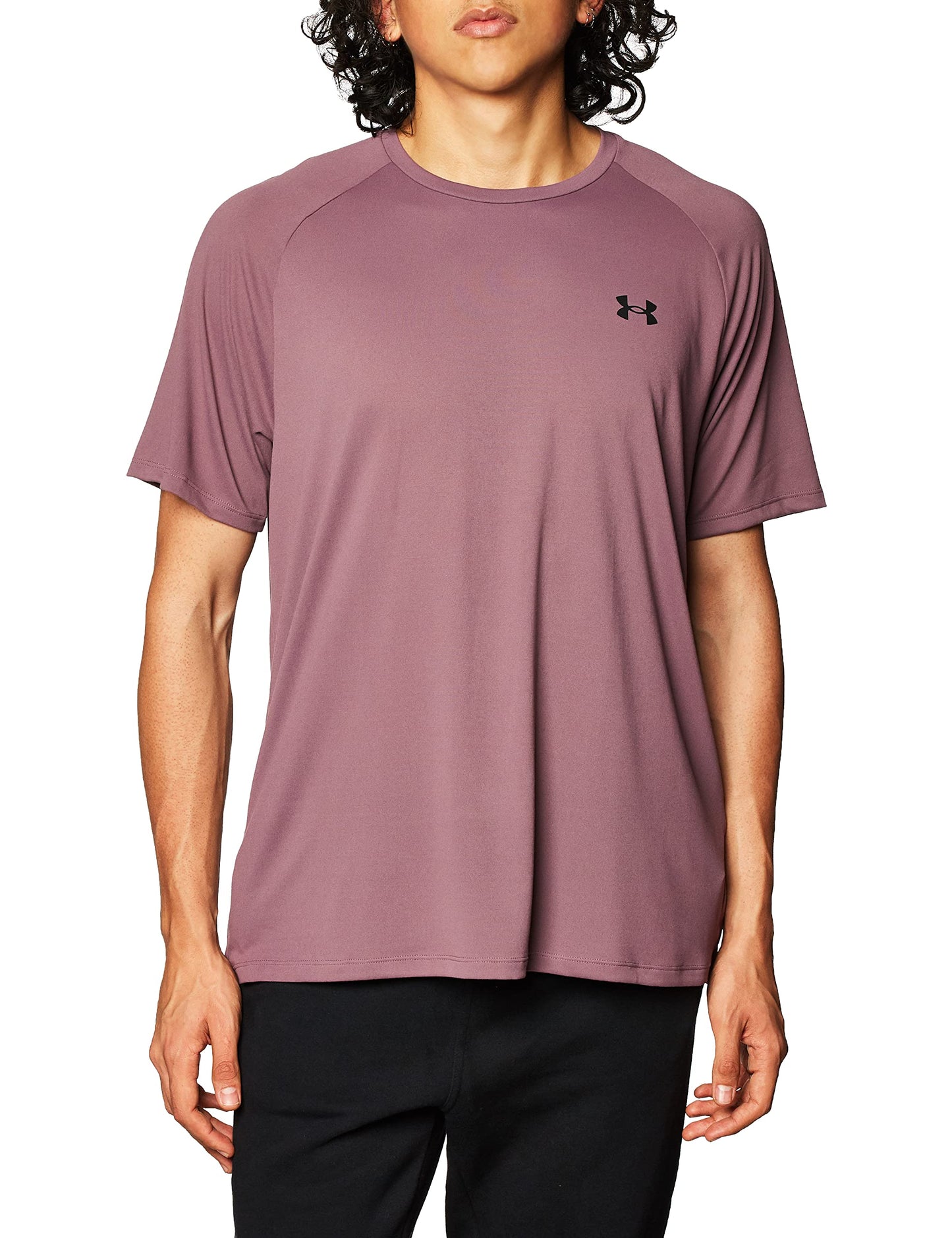 Under Armour Men's Tech 2.0 Short-Sleeve T-Shirt, Ash Plum (554)/Black, X-Large