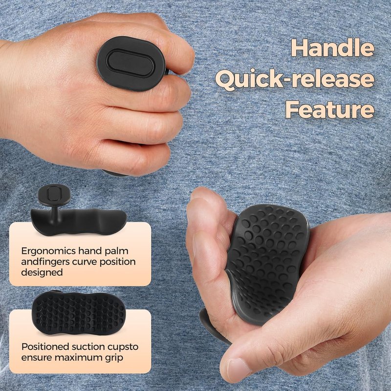 Weight Lifting Gloves - Anti-Slip Rubber Grips for Men & Women | Perfect for Dumbbells, Deadlifts, and Pull-Ups