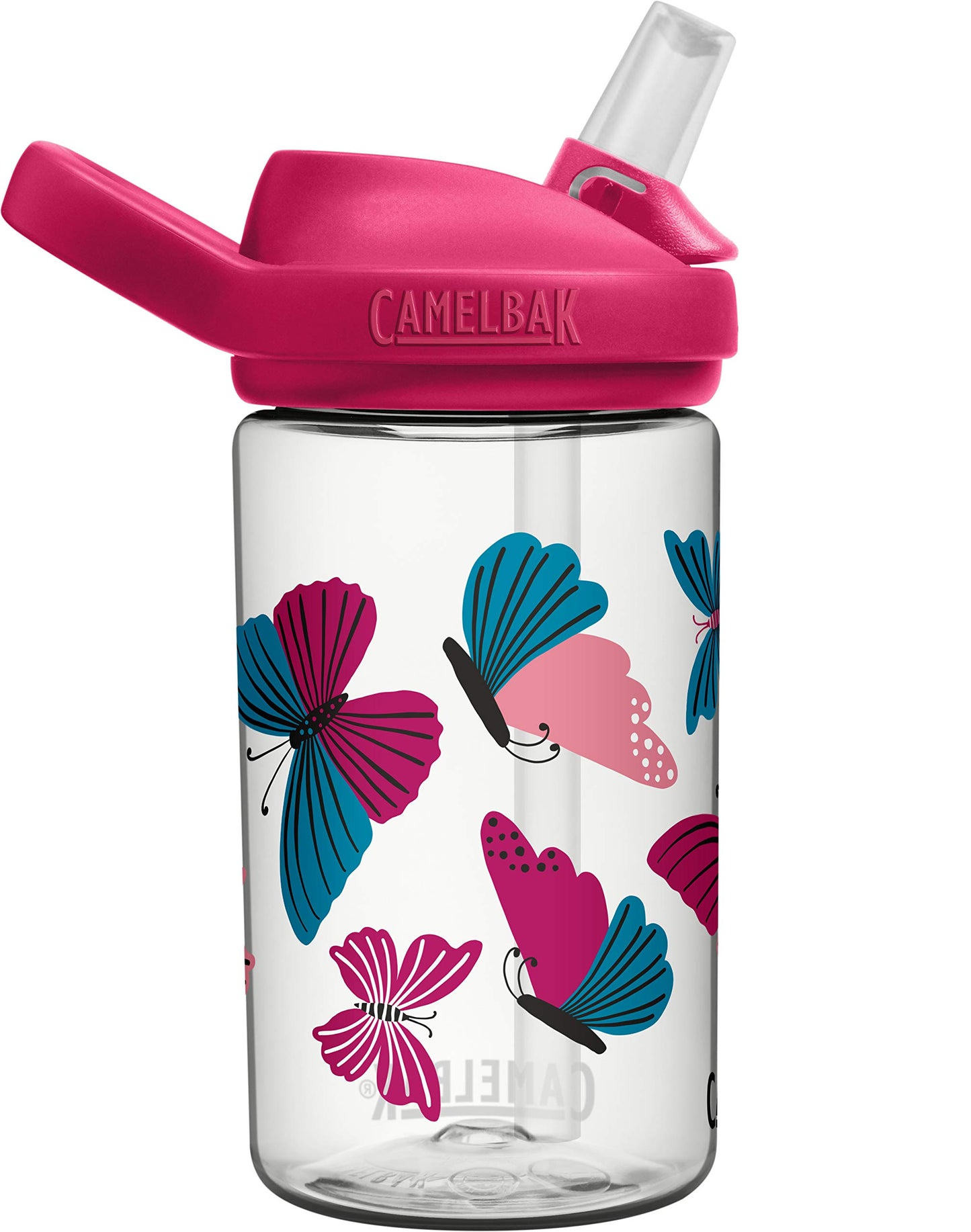 Camelbak Butterflies Eddy Kids Bottle, 1 EA