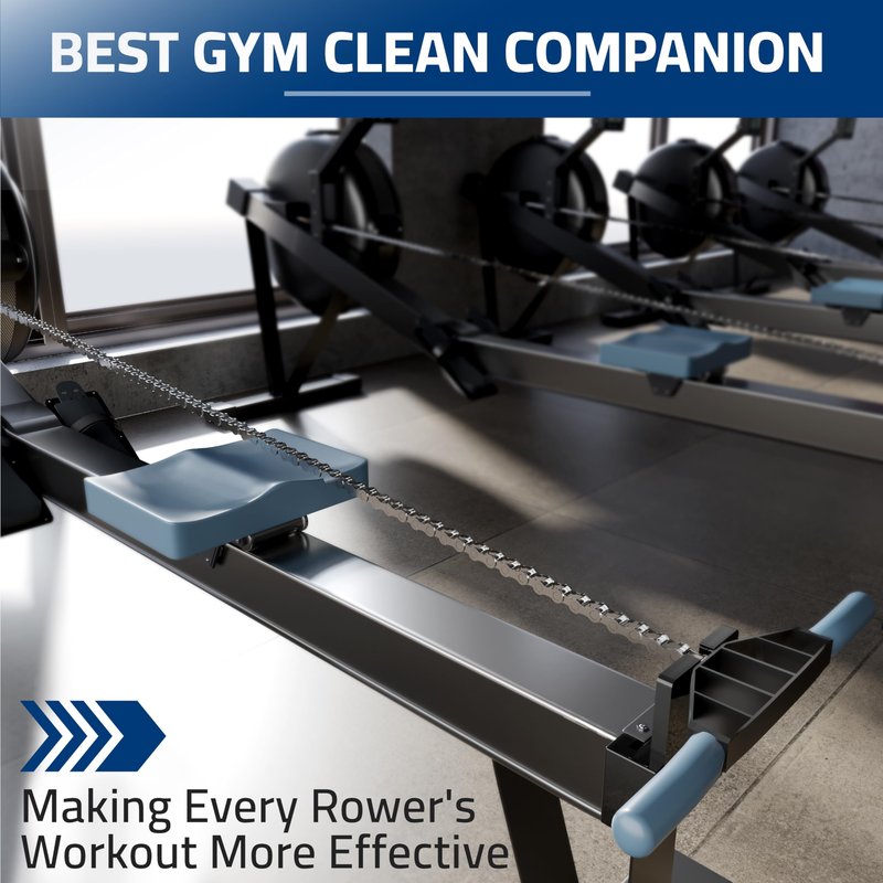 Handlebar Holder Compatible with Concept 2 Rowing Machine Model D&E and Rowerg, Chain Holder Only, Handle Bracket, Chain Maintenance, Lubing Helper, Rowing Machine Accessories, Handlebar NOT Included