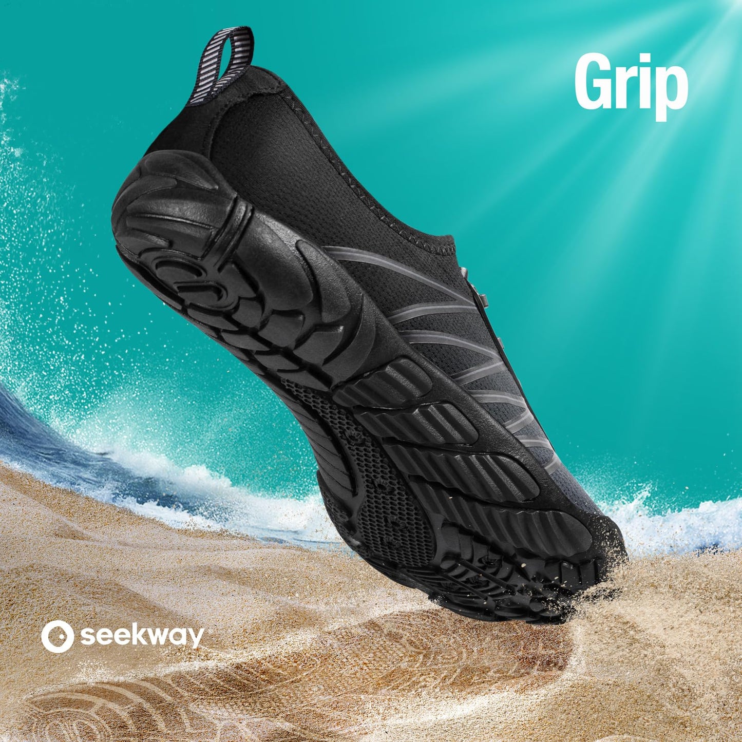 SEEKWAY Water Shoes for Women Adult Quick-Dry Aqua Sock Barefoot Men for Beach Swim River Pool Lake Hiking Kayaking Surfing