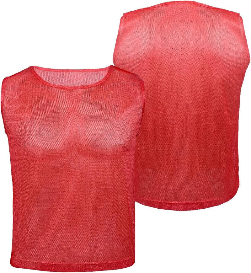 Youth Soccer Pinnies - Breathable Mesh Scrimmage Vests for Sports | Youth Sizes Available
