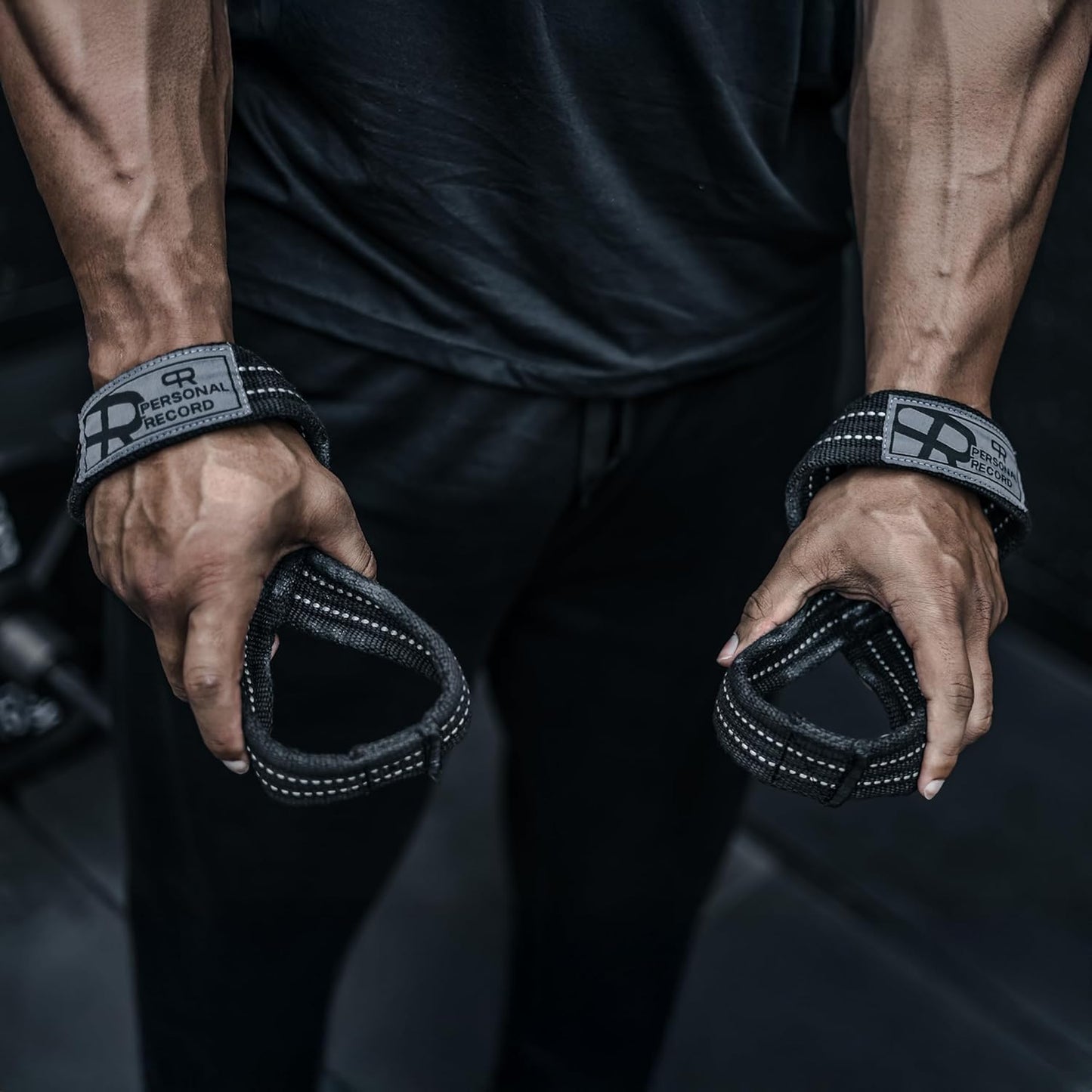 Deadlift Straps - Heavy Duty Figure 8 Weightlifting Straps for Powerlifting & Bodybuilding | Strong Grip Support for Men & Women
