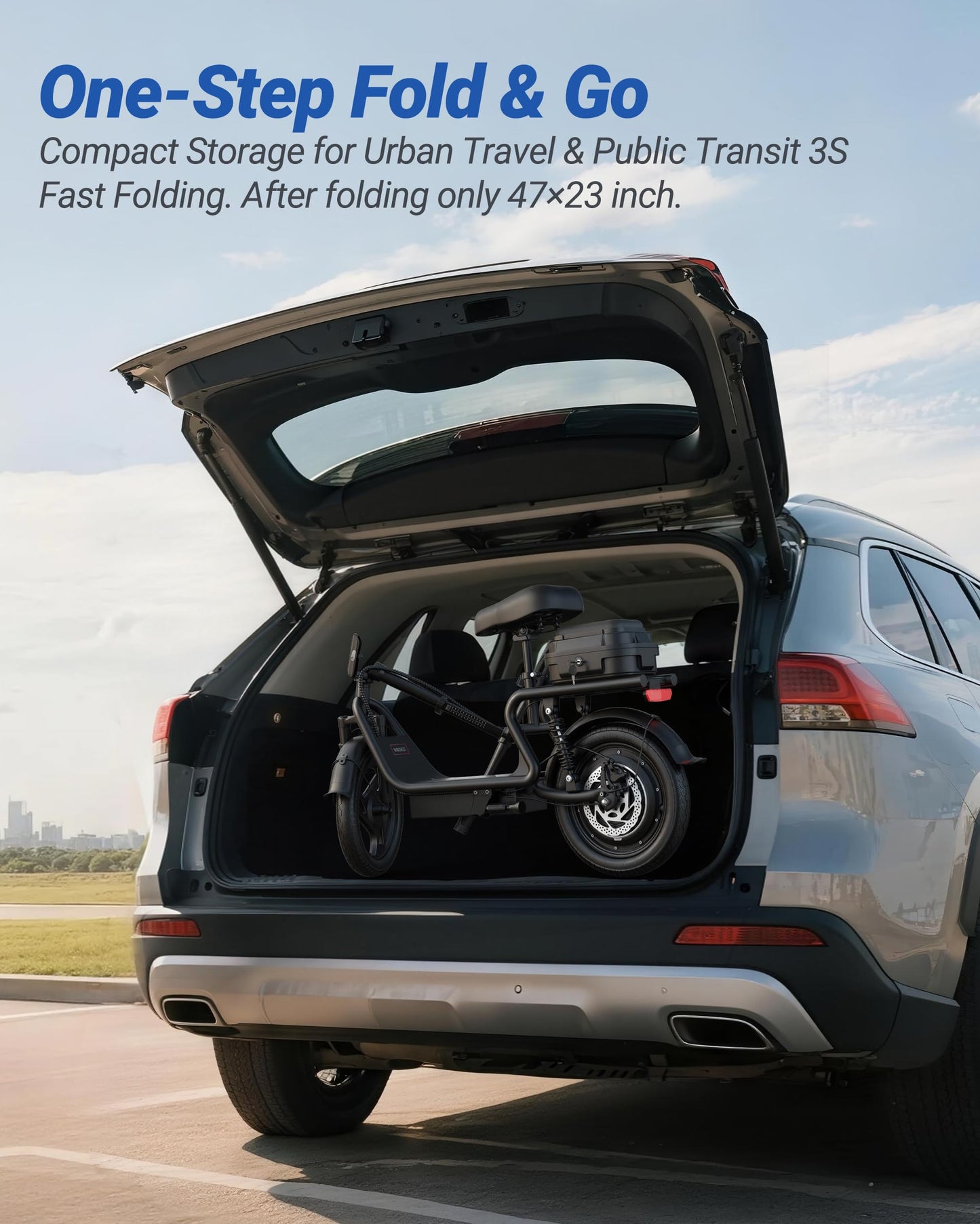 MAXSHOT Electric Scooter for Adults, 8.5/14" Tires, 19/22Mph, 350W/500W Motor, 16-28 Miles Range, Folding E-Scooter with Dual Suspension,APP Control