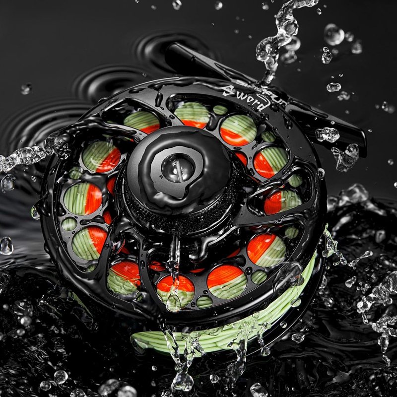Piscifun Fly Fishing Reel - CNC-Machined Aluminum Alloy Design for Durability | Lightweight & Smooth Performance