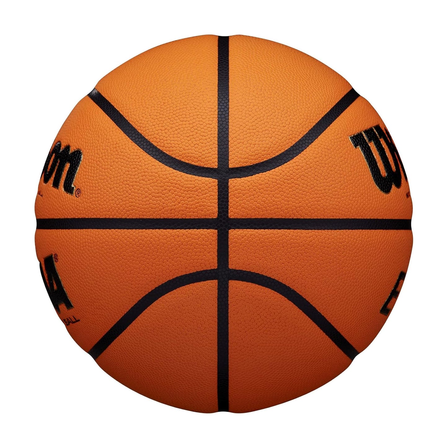 WILSON NCAA Evo NXT Indoor Game Basketball - Size 6-28.5",Orange