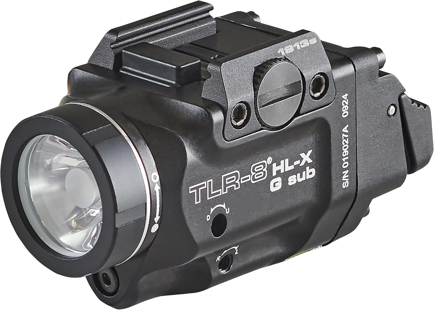 Streamlight TLR-8 HL-X G Tactical Flashlight - 1000 Lumen Rechargeable with Green Laser | Black