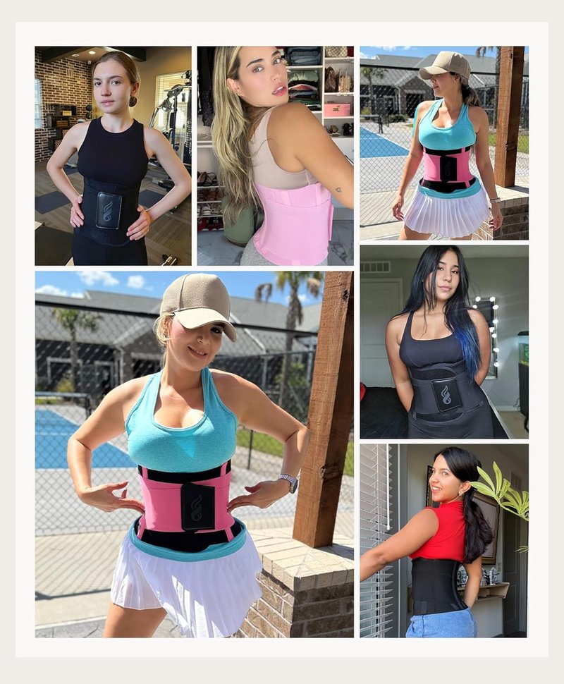 Waist Trainer Belt for Women - Adjustable Corset Tummy Control | Slimming Waist Cincher