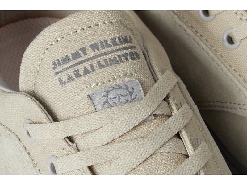Lakai Wilkins Men's Skateboarding Shoes, White Canvas, 8.5