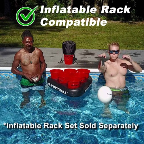 BucketBall | Beach Edition Combo Pack | Ultimate Beach, Pool, Yard, Camping, Tailgate, BBQ, Lawn, Water, Indoor, Outdoor Game – Best Gift Toy for Adults, Boys, Girls, Teens, Family