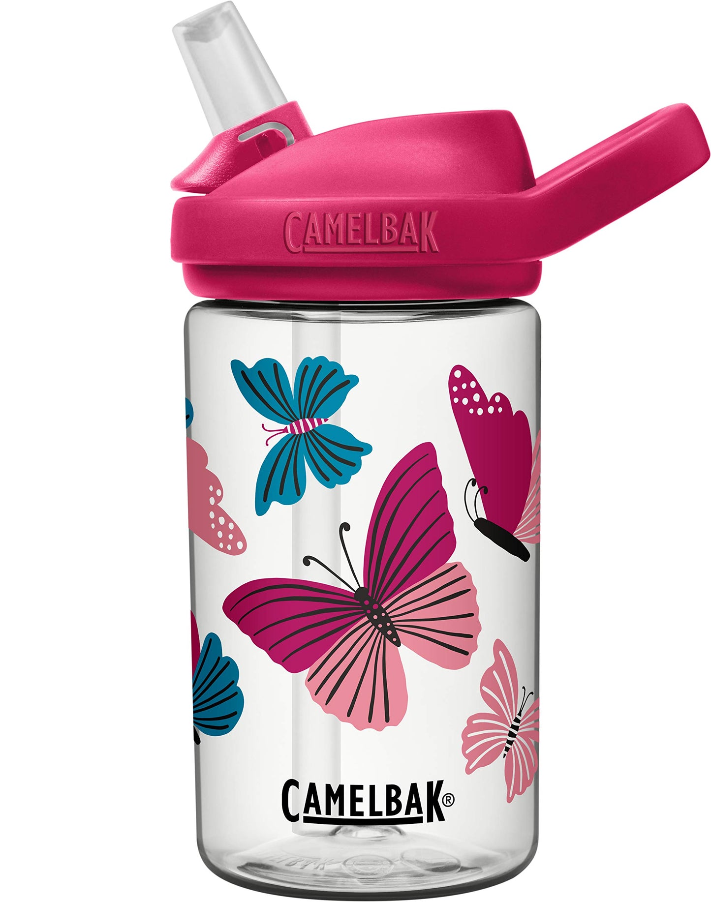 Camelbak Butterflies Eddy Kids Bottle, 1 EA