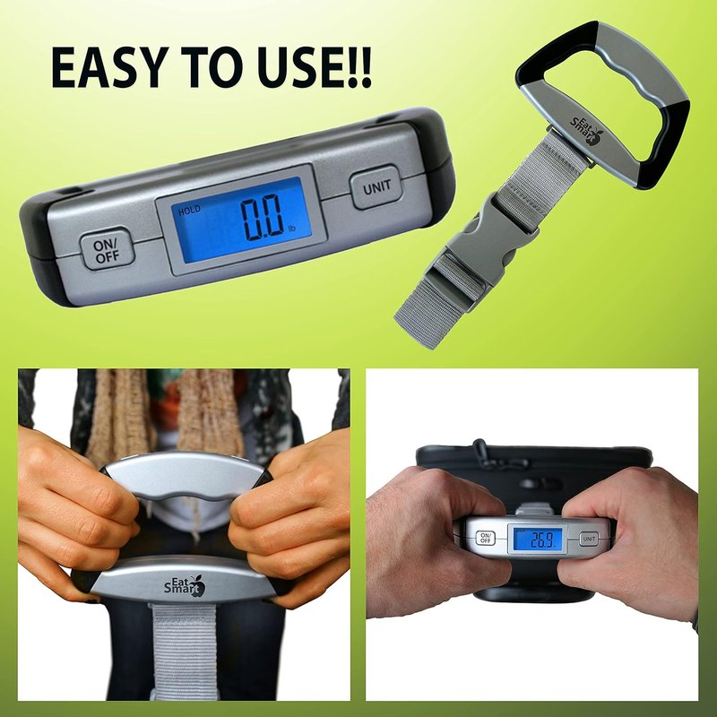 Luggage Scale - Portable Digital Weight Measurement Tool | Compact Design for Travel