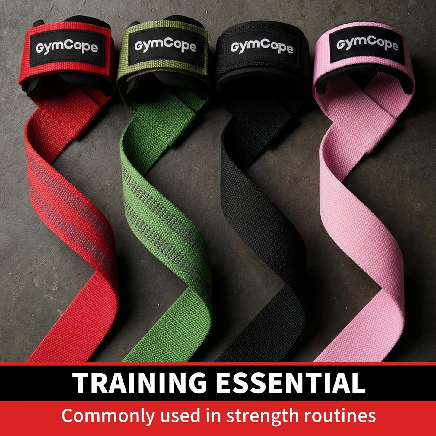 Lifting Wrist Straps for Weightlifting - Heavy Duty Support for Deadlifts & Powerlifting | 1 Pair