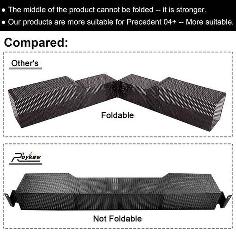 Roykaw Club Car Front Basket Dash Storage Tray Organizer Compatible with Precedent 2004-up Golf Cart - One Piece Solid Design