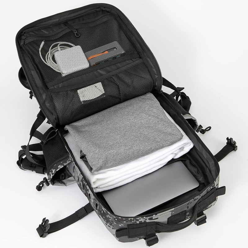 Military Tactical Backpack - 25L/45L Molle Daypack for Men | Hiking Rucksack with Bottle Holder