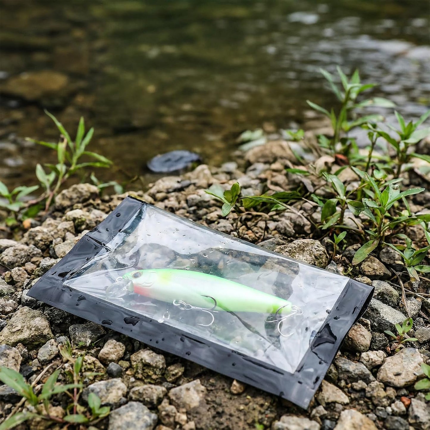 Fishing Lure Wraps Set - 6 Pcs Clear PVC Fishing Rod Covers | Protectors for Fish Hooks & Lures