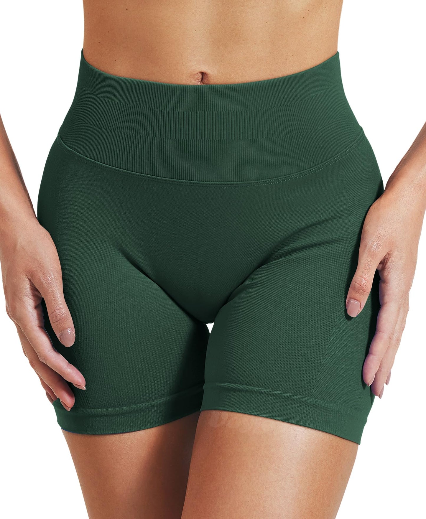 VOYJOY Women Workout Impact Shorts 2.5"/ 3.6"/ 4.5"/ 6" Scrunch Butt Booty
