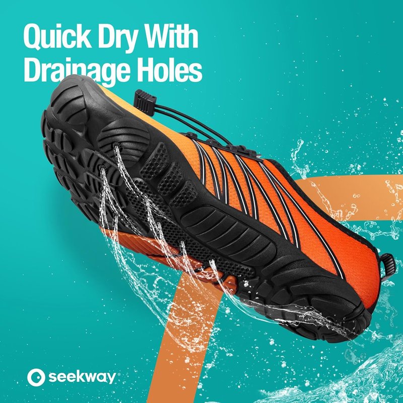 Water Shoes for Men & Women - Quick-Dry Aqua Socks for Beach, Swim, River, Pool, Hiking & Surfing | Lightweight & Comfortable