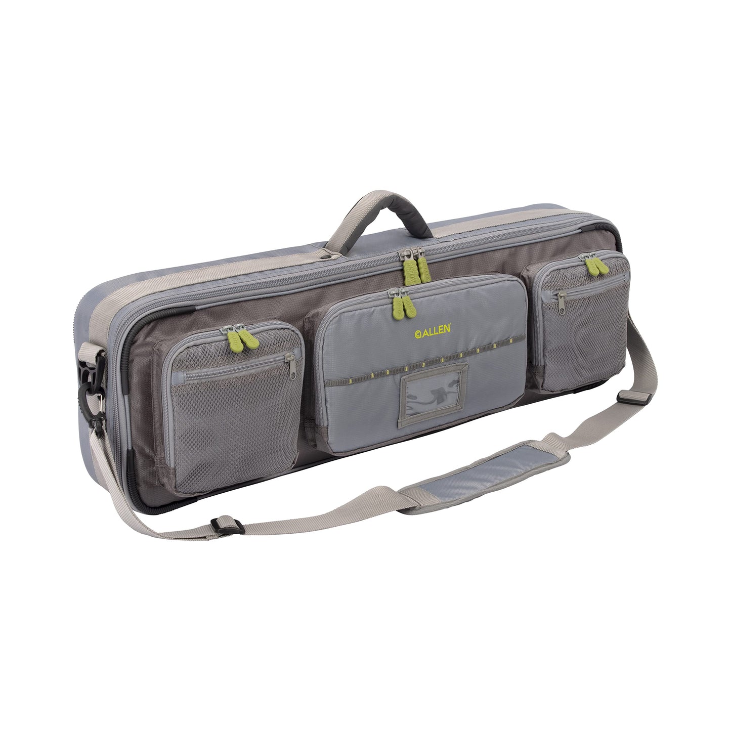 Allen Company Cottonwood Fly Fishing Rod & Gear Bag Case, Hold up to 4 Fishing Rods, Heavy-Duty Honeycomb Frame, Olive