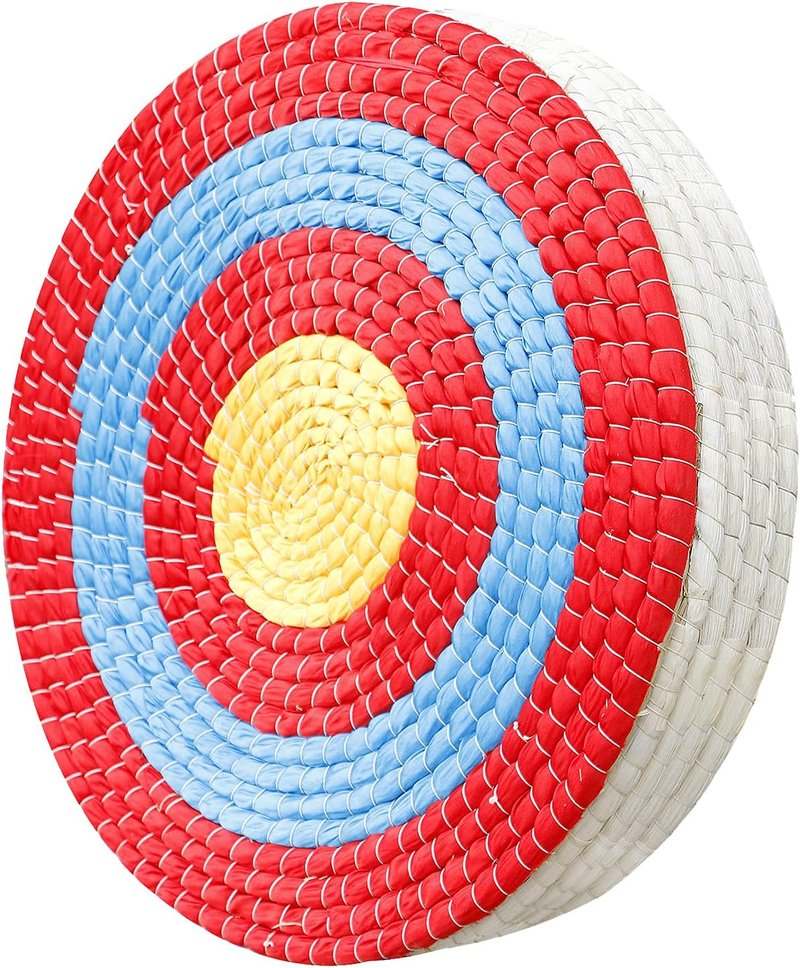 5 Layer Red Archery Target Bundle - Durable Stand Included | Ideal for Practice