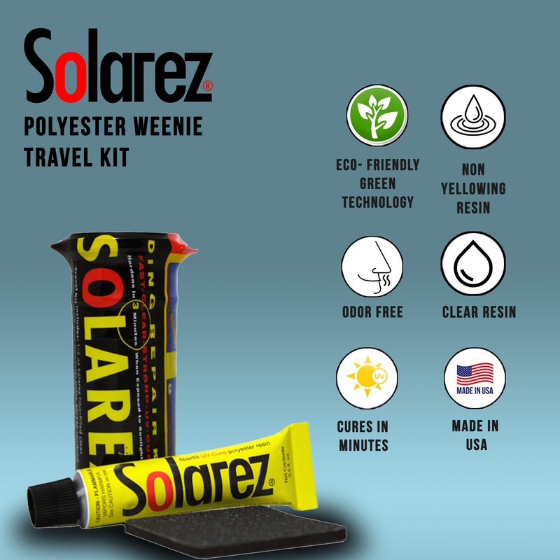 SOLAREZ Polyester Weenie Travel Kit