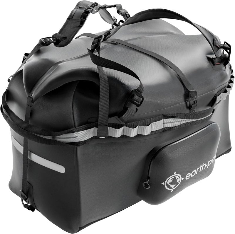 Waterproof Duffel Bag - Large 1680D TPU Dry Bag for Camping & Marine | Heavy Duty with 8x8 Popout Pocket