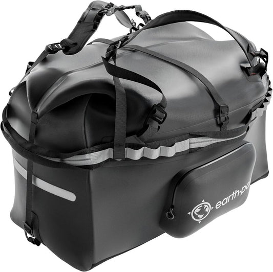 Waterproof Duffel Bag - Large 1680D TPU Dry Bag for Camping & Marine | Heavy Duty with 8x8 Popout Pocket