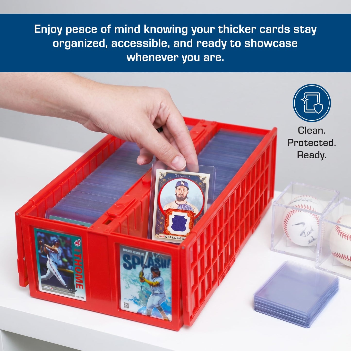 BCW 59 PT Thick Card Top Loaders | Protective Thick Toploaders for Trading Cards Up to 59PT | Rigid Card Toploader for Memorabilia & Collectibles | 25 Pack