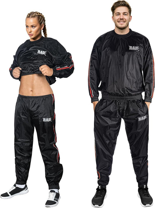 Sauna Sweat Suit for Men & Women - Weight Loss & Fat Burn | Available in Medium to 6XL, Multiple Colors